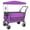 Purple, variant on Ergonomic 3-in-1, for Garden, Rear-Mounted Folding Tabletop, Fishing-Gray Multi-Functional Seat, Extra-Large Storage