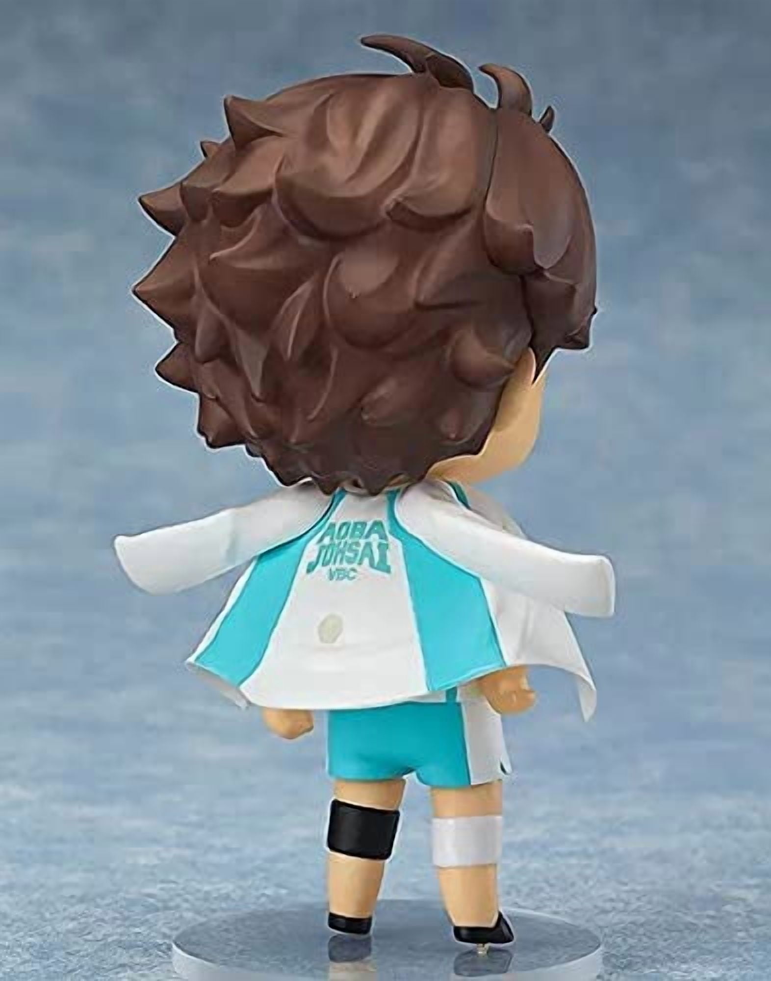 Dupurit Haikyu!! Chibi Anime Figures Oikawa Tooru Q Version Figurines with Body Accessories Ornaments Decora Craft Collectible