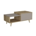 thumbnail image 1 of Mesa de Centro Trueno Café Claro y Cocoa Virtual Muebles, 1 of 6