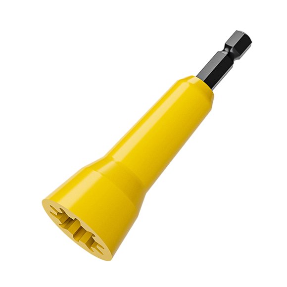 Herramienta para retorcer tuercas de cable Construcción de polímero de alta densidad Conector de cable confiable Dado de destornillador de torsión