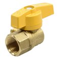 thumbnail image 3 of llave angular para gas 1/2 x 3/8 de pulgada dorado, 3 of 4