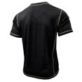thumbnail image 6 of Yanghang Tops Men T Shirts For Man Mens Fashion Casual Solid Pullover Tops Round Neck Buttons Short Shirts Men'S T-Shirts, 6 of 8