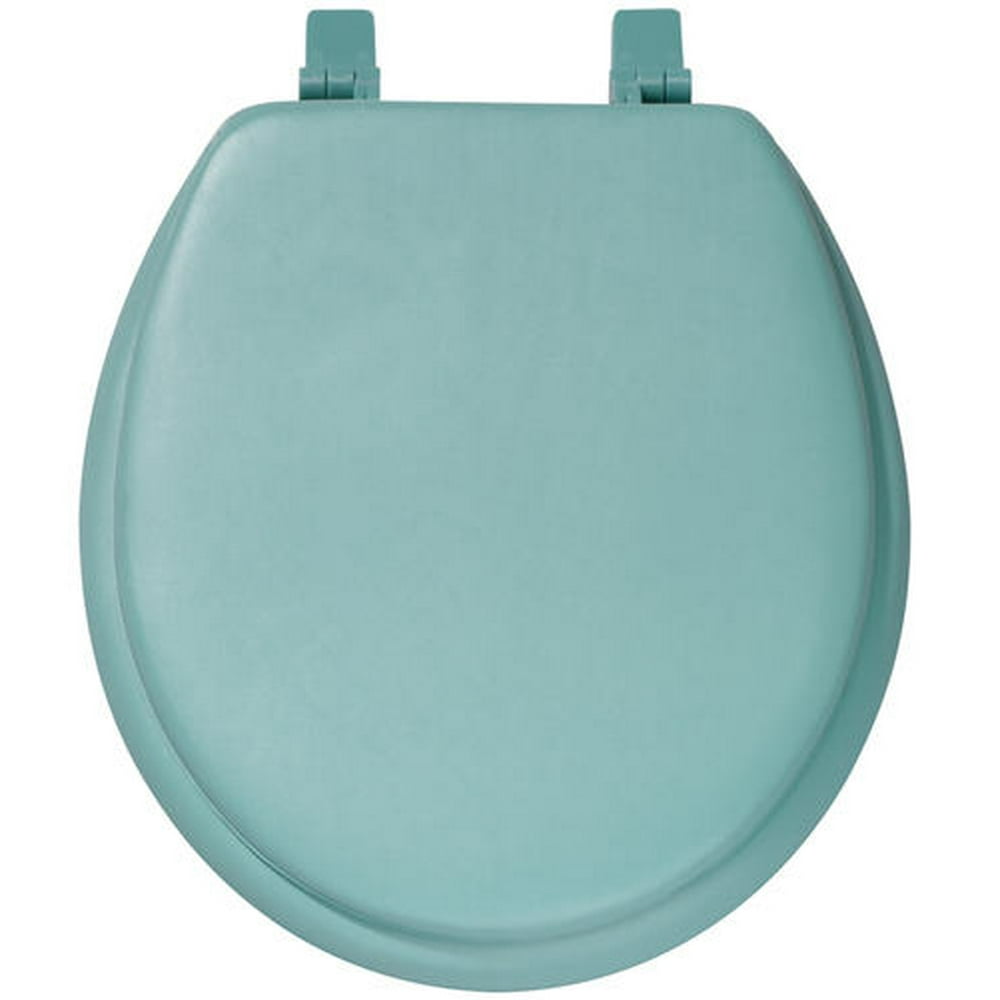 Padded Toilet Seat And LidGreen