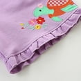 thumbnail image 6 of Zshosam Toddler Girls Summer Outfits Toddler Baby Girl Summer Clothes Top T Shirt Shorts Set Cute Girls Outfits Size 6T 7T,(Pink 6-7 Years), 6 of 8