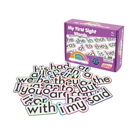 UPC: 0850010476094 | My First Sight Words Junior Learning for Ages 4+ Pre Kindergarten Learning  Langauge Arts Letter Sounds  Perfect for Home School  Educational Resources