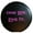 Purple, variant on Brawny One Life Live IT - Pink - 35-in - US Made SpareCover® - Brawny Series - Heavy Jet-Black Vinyl Denim Texture - High Endurance Tire Cover