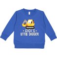 thumbnail image 2 of Inktastic Gigi Little Digger Construction Truck Toddler Sweatshirt, 2 of 4