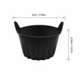 thumbnail image 2 of Silicone Muffin Cups 3.5 X 2.5 Inch Blue Silicone Air Fryer Liners Reusable Baking Cups for Air Fryer Accessories and Home Baking Projects, 2 of 7