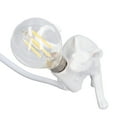 thumbnail image 2 of Resin Mouse Table Lamp for Bedroom Study Cafe - White, 2 of 16