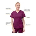 thumbnail image 4 of Adar Uniforms Women’s Scrub Set - Enhanced V-Neck Top/Multi Pocket Pants, 4 of 7
