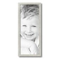 thumbnail image 2 of ArtToFrames 8" x 20" Bright Silver Picture Frame, 8x20 inch Silver Wood Poster Frame (WOM-4752), 5 Pack, 2 of 7