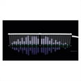 thumbnail image 4 of 30-Segment White Spectrum Display LED Voice-Controlled Music Spectrum Display Sound-Pickup Atmosphere Light,1x Atmospheric Rhythm Light Module,Black, 4 of 8