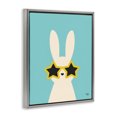 thumbnail image 3 of Stupell Industries Minimalist Rabbit & Star Sunglasses Gray Floating Frame Canvas Art, 25 x 31, by Jessica Beck, 3 of 8