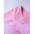 thumbnail image 2 of Girls' Camisole Dance Tutu Leotard with Fluffy 4-Layers Ballet Dress for Ballerina (18 Months - 7 Years), 2 of 8