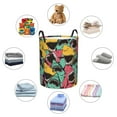 thumbnail image 4 of Fotbe Angry Shark Pattern Cesto de Ropa con Asas, Cesto Impermeable de Gran Capacidad, Bolsa de Lavado para Dormitorio, Cesto de Ropa con Ruedas y Asas-Small, 4 of 6
