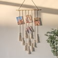 thumbnail image 3 of Exhibición De Fotos Para Colgar En La Pared Con Borlas Tejidas, Macramé Seguro Para Colgar En La Pared, Cuerda De Algodón Elegante Nórdica Para Postales, 3 of 7