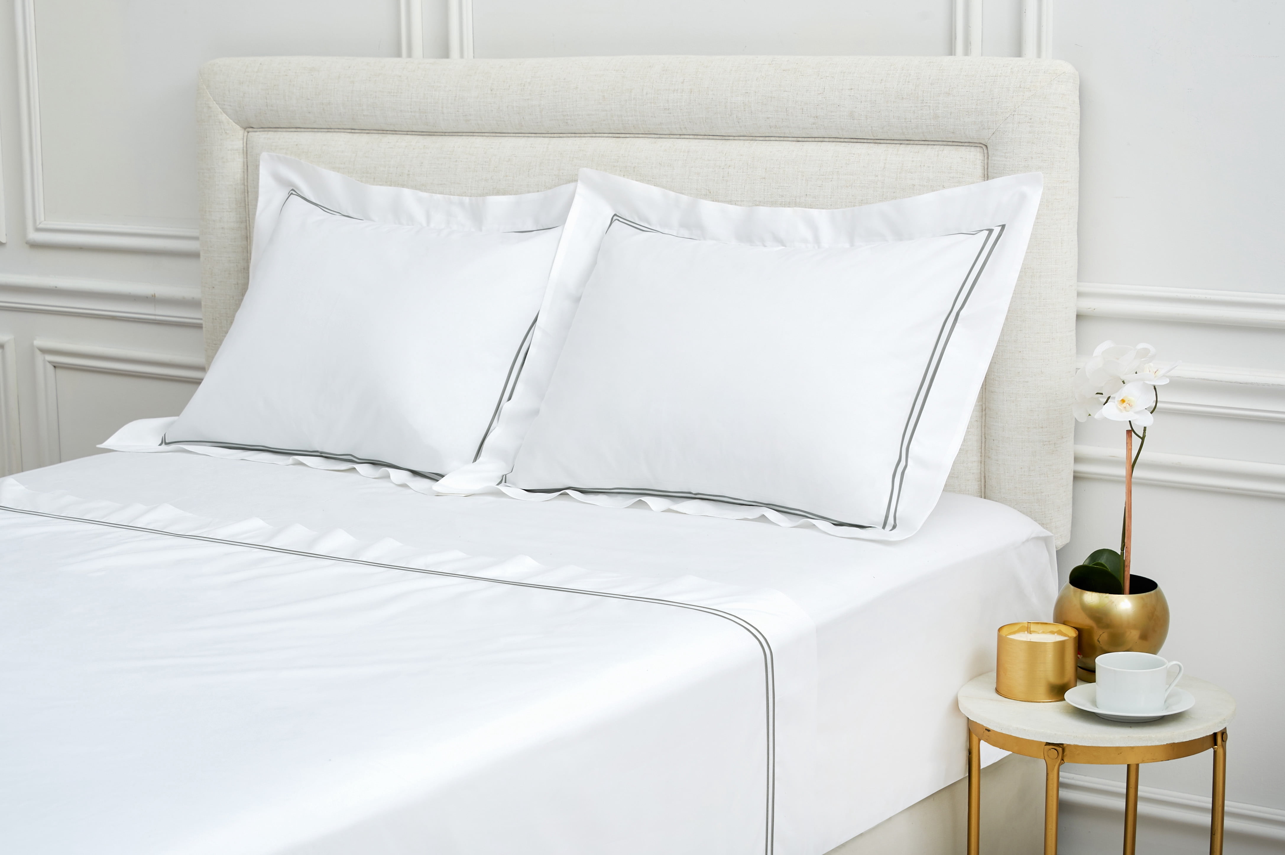Legacy Pearl Grey Queen Duvet Cover