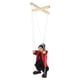 thumbnail image 1 of Títeres de marionetas, marionetas de payaso de madera, juguete de marionetas de cuerda clásica, marionetas creativas para teatro, bolsa de regalo, juguete de fiesta de rellenoRojoPorcelana Deng Xun unisex, 1 of 2