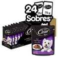 thumbnail image 1 of Caja de Alimento Húmedo Pouch Sabor Filete Mignon en su Jugo CESAR 24 unidades de 75 gr, 1 of 2