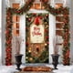 thumbnail image 4 of Uuiauoio Festive Christmas Door Cover with Design,Polyester Door Curtain for Holiday Home Decor, Seasonal Wall and Entryway Decoration for Parties and Family Gatherings,Festival Party Decoration, 4 of 6