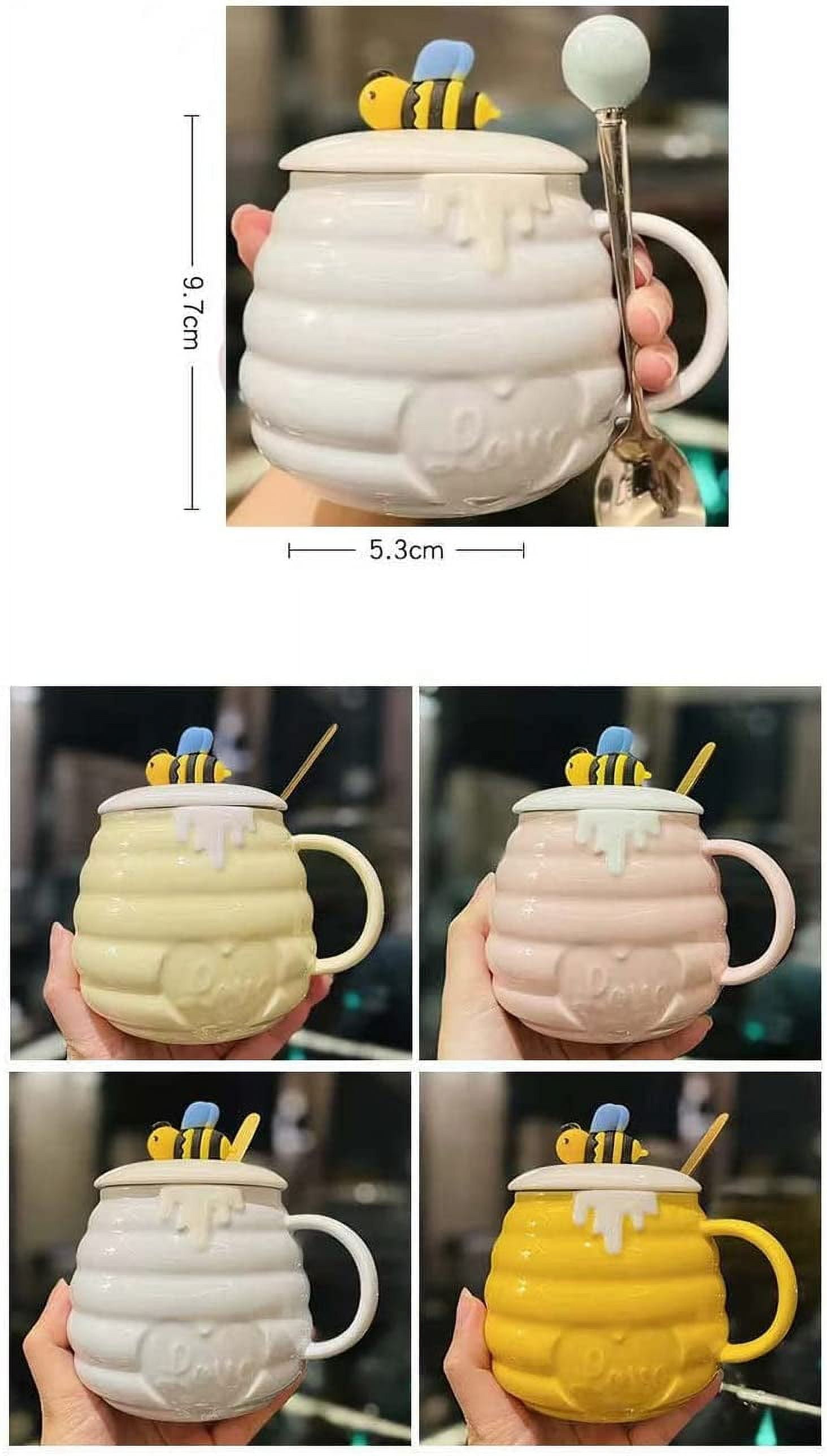New Cute Fruit Ceramic Mug With Straw – Youeni