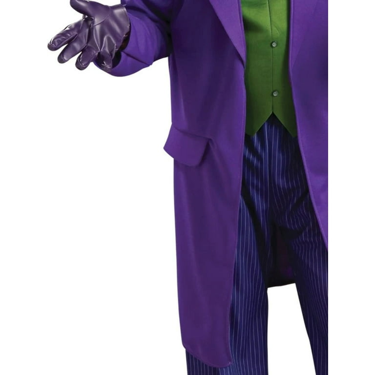Batman The Dark Knight Joker Cosplay Costume – Men's Purple Outfit For Halloween & Parties
