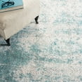 thumbnail image 6 of SAFAVIEH Passion Karena Oriental Runner Rug, Turquoise/Ivory, 2'2" x 18', 6 of 8