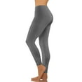 thumbnail image 2 of QETYUW Womens Yoga Pants High Waist Tummy Control Yoga Leggings Plus Size Butt Lifting Bottoms Solid Color Active Workout Pant, 2 of 8