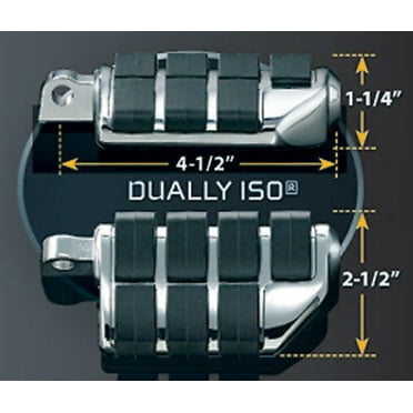 Kuryakyn 7992 Dually ISO Pegs