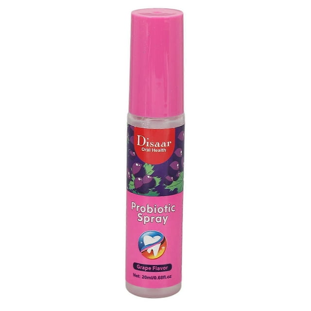 Spray buccal au raisin, 20 ml, rafraîchissant et hydratant, portable et longue durée