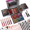 thumbnail image 1 of Set de Maquillaje CHARMCODE Kit Completo 132 Colores Cerise, 1 of 6