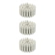 thumbnail image 4 of Valla de madera en miniatura Toystoory adorno para maceta granja jardín barrera decorativa interior Blanco 100 x 5 cm, 4 of 6