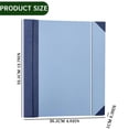 thumbnail image 3 of Clearance! In Case I Go Missing Document Organizer Bound Expanding File Folder Document Organizer Dyed Cloth Bound Expanding File for School Or Work Office&Craft&Stationery,A, 3 of 9