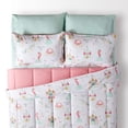 thumbnail image 4 of SLEEP ZONE Kids Bed-in-a-Bag Bedding Set Easy-Care Microfiber Ultra Soft Comforter and Sheet Sets with Sham 5 Pieces Princess Castle for Girls, Pink, Twin, 4 of 4