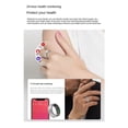 thumbnail image 3 of Smart Ring 21.5mm Monitor Sleep Blood Oxygen Heart Rate Health Bluetooth Multifunction Smart Ring,C, 3 of 5