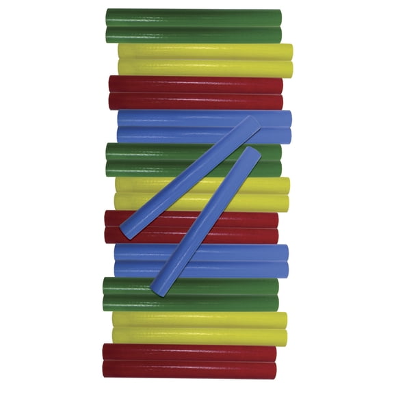 Rhythm Band Instrument Music Rhythm Rounder Sticks, 12 Inches, Set of 24