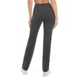 thumbnail image 3 of Jockey Women's High-Rise Side Pockets Moisture Wicking Active Yoga Pants, 3 of 6