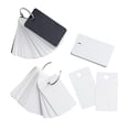 thumbnail image 1 of 1 Piece (100 Sheets Per Piece) Blank Flash Cards with Rings - Single Black, 1 of 8