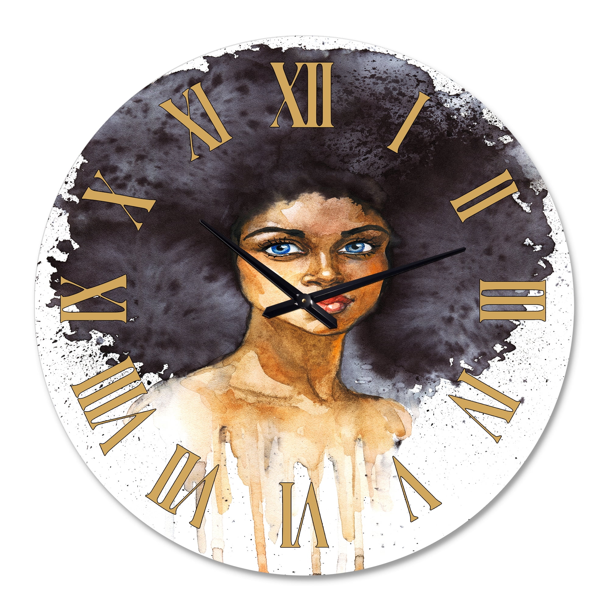 Designart 1 in Quartz Modern/Contemporary Wall Clock