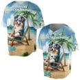 thumbnail image 3 of Miniature American Shepherd Hello Summer Beach Theme with Sunglasses and Tropical Cocktail All Over Print 3D Baseball Shirt MAS Dog Lover Gifts Softball Sport - 00009, 3 of 6