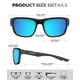 thumbnail image 5 of Lentes de Sol Polarizados Deportivos Clásicos UV400 KALIYADI para Hombre/Mujer, 5 of 7