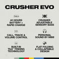 thumbnail image 4 of Skullcandy Crusher Evo - Auriculares inalámbricos supraaurales con graves sensoriales con cable de carga, batería de 40 horas, micrófono, funciona con dispositivos iPhone, Android y Bluetooth, color g, 4 of 5