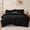 Black, variant on RUIKASI Bedding Duvet Cover Twin Size - 1 Comforter Cover 68X90 Inches & 1 Pillow Sham 20X26 Inches (White) Comforter Not Included