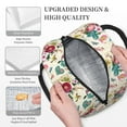 thumbnail image 3 of Salouo Bird Butterfly Rose for Insulated Lunch Bag for Women/Men - Leakproof Cooler Tote Bag Organizer - Reusable Lunch Box for Office Picnic Hiking Beach-One Size, 3 of 6