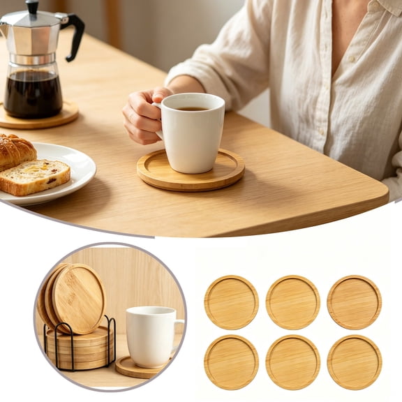 Cappuccino Cups with Saucers set of 6, Porcelain Coffee Mugs Latte Mugs with Handle for Double Shot, Americano, Milk and Tea, With Storage rack
