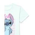 thumbnail image 2 of Disney Lilo & Stitch Girls Short Sleeve Graphic T-Shirt, Sizes 4-16 & Plus, 2 of 3