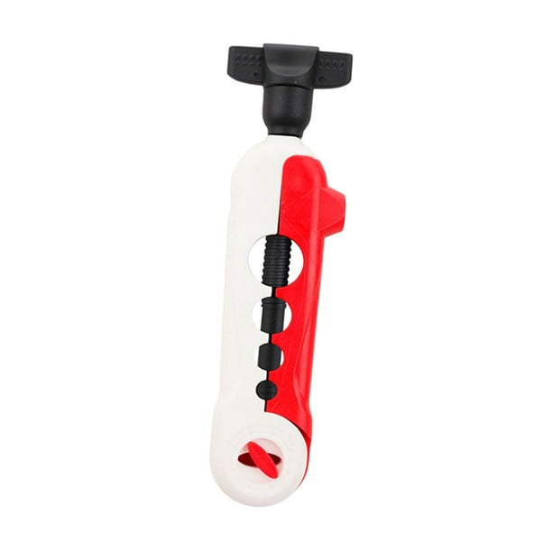 Carrete de sedal de pesca, carrete de carrete de líneas, accesorios de pesca desmontables, herramienta de carrete de carrete para pesca, al aire libre Rojo