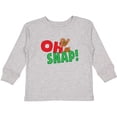 thumbnail image 3 of Inktastic Oh Snap Broken Gingerbread Boys or Girls Long Sleeve Toddler T-Shirt, 3 of 5