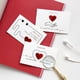 thumbnail image 3 of 1/5 piezas Tarjeta de felicitación de corazón rojo con sobres Regalo del día de San Valentín Carta romántica Te amo para siempre Invitación de boda Postal, 3 of 4