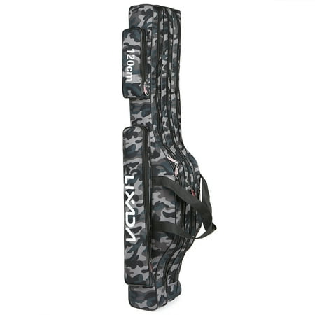 Lixada Pole Pack Rod Carry Case 3 Layers Pole Layers Pole Portable Carry Case Reel Pole Portable Rod Rookin Huiop Rod 3 Mewmewcat Buzhi Rod Case